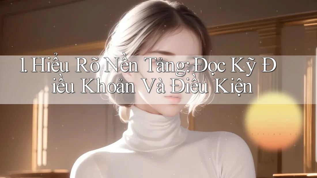 1. Hiểu Rõ Nền Tảng: Đọc Kỹ Điều Khoản Và Điều Kiện