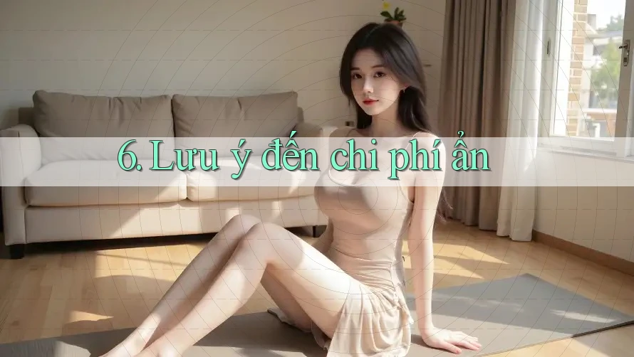 6. Lưu ý đến chi phí ẩn