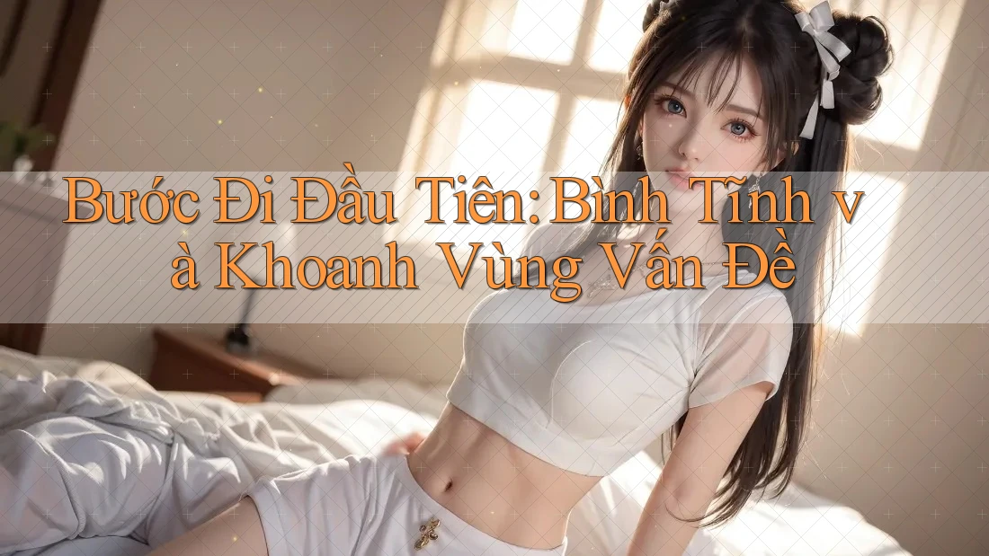 Bước Đi Đầu Tiên: Bình Tĩnh và Khoanh Vùng Vấn Đề