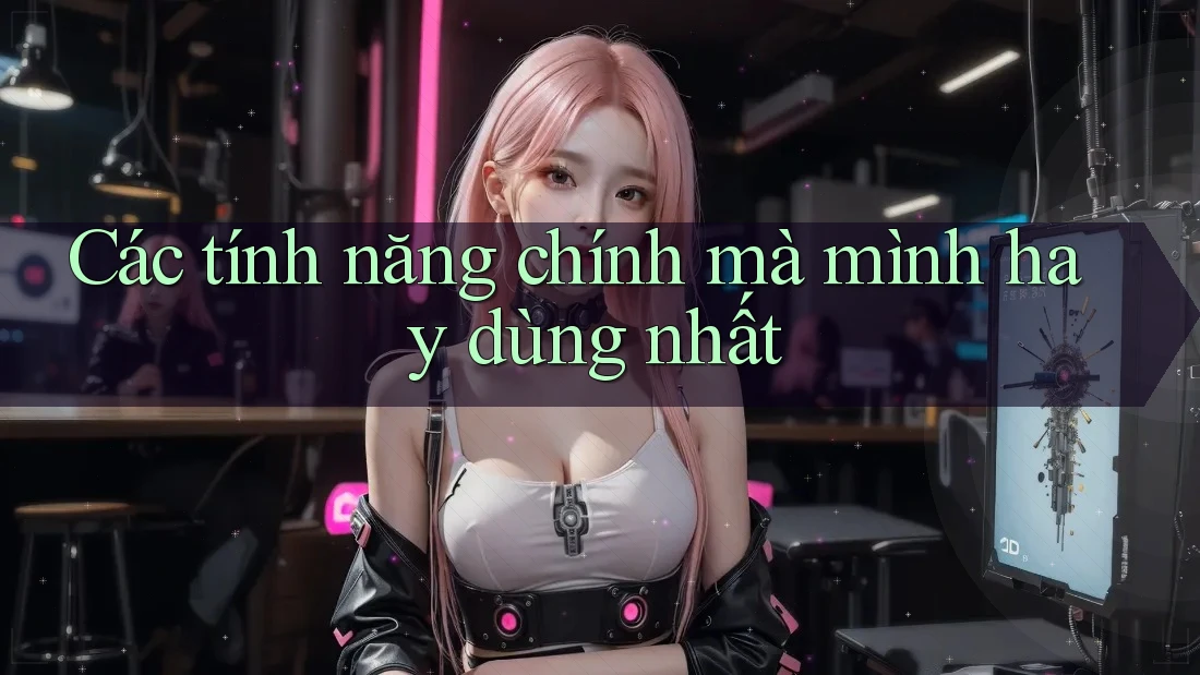 Các tính năng chính mà mình hay dùng nhất