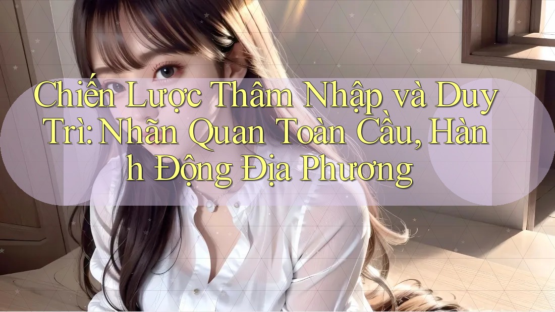 Chiến Lược Thâm Nhập và Duy Trì: Nhãn Quan Toàn Cầu, Hành Động Địa Phương