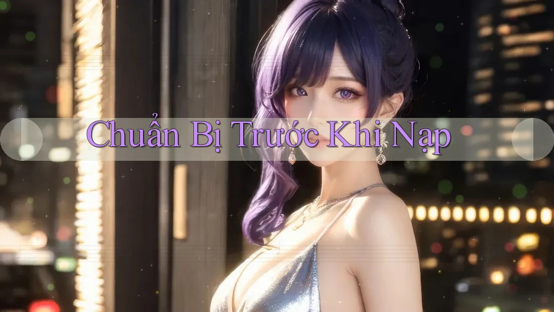 Chuẩn Bị Trước Khi Nạp
