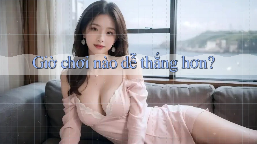 Giờ chơi nào dễ thắng hơn?