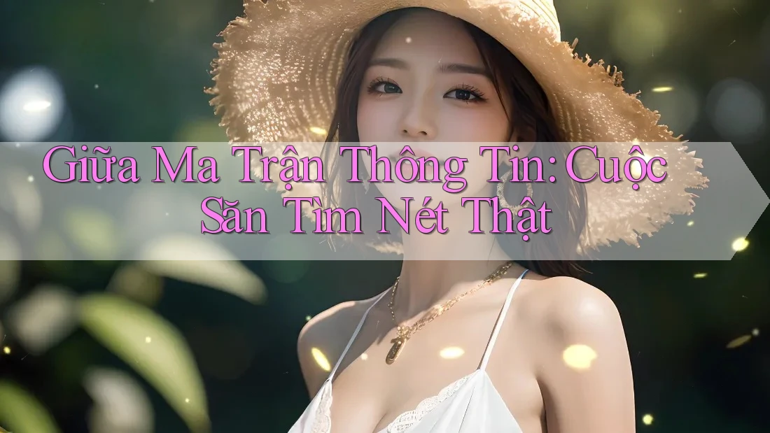 Giữa Ma Trận Thông Tin: Cuộc Săn Tìm Nét Thật