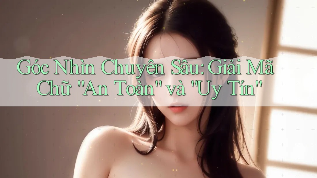 Góc Nhìn Chuyên Sâu: Giải Mã Chữ “An Toàn” và “Uy Tín”