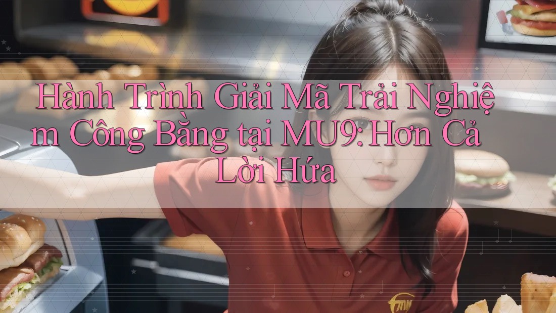 Hành Trình Giải Mã Trải Nghiệm Công Bằng tại MU9: Hơn Cả Lời Hứa