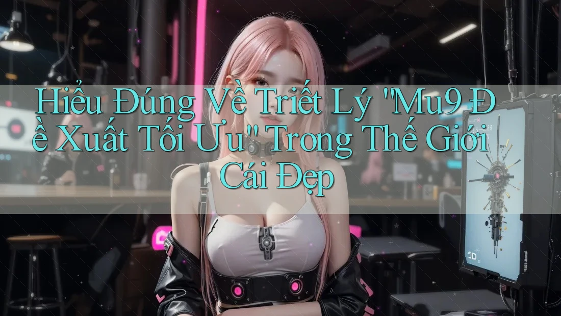 Hiểu Đúng Về Triết Lý “Mu9 Đề Xuất Tối Ưu” Trong Thế Giới Cái Đẹp