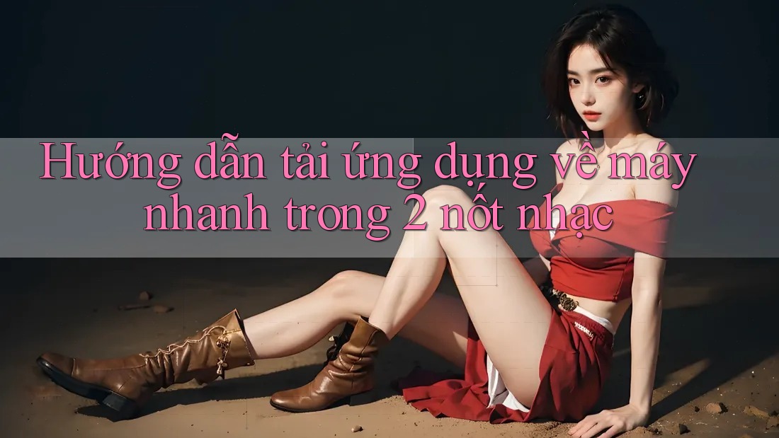 Hướng dẫn tải ứng dụng về máy nhanh trong 2 nốt nhạc