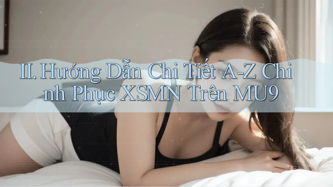 II. Hướng Dẫn Chi Tiết A-Z Chinh Phục XSMN Trên MU9