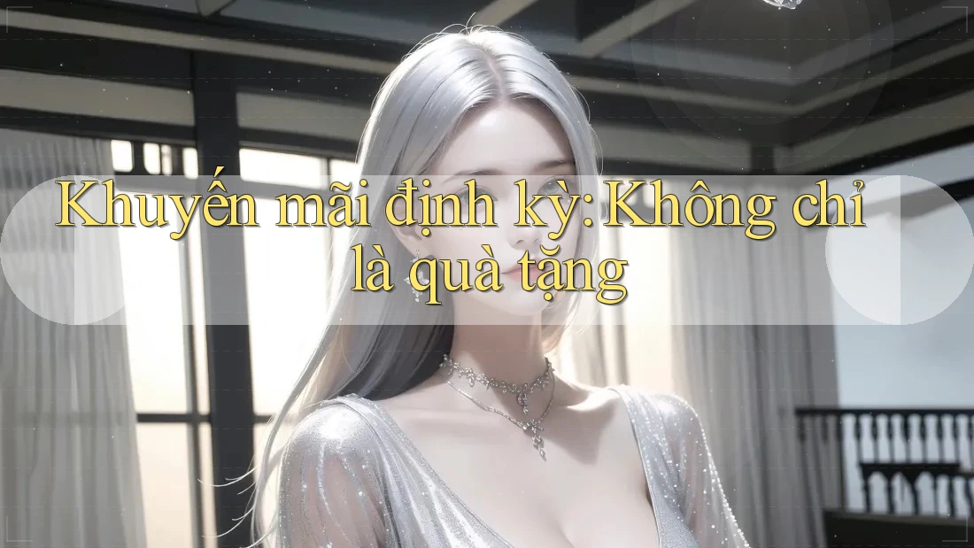 Khuyến mãi định kỳ – Không chỉ là quà tặng