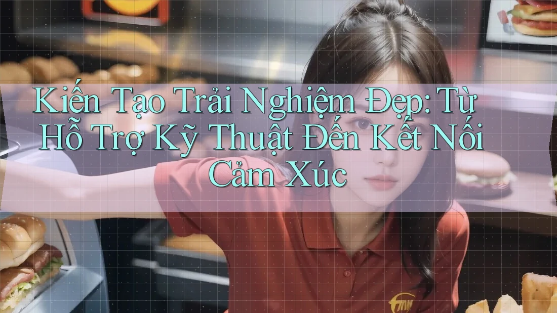 Kiến Tạo Trải Nghiệm Đẹp: Từ Hỗ Trợ Kỹ Thuật Đến Kết Nối Cảm Xúc