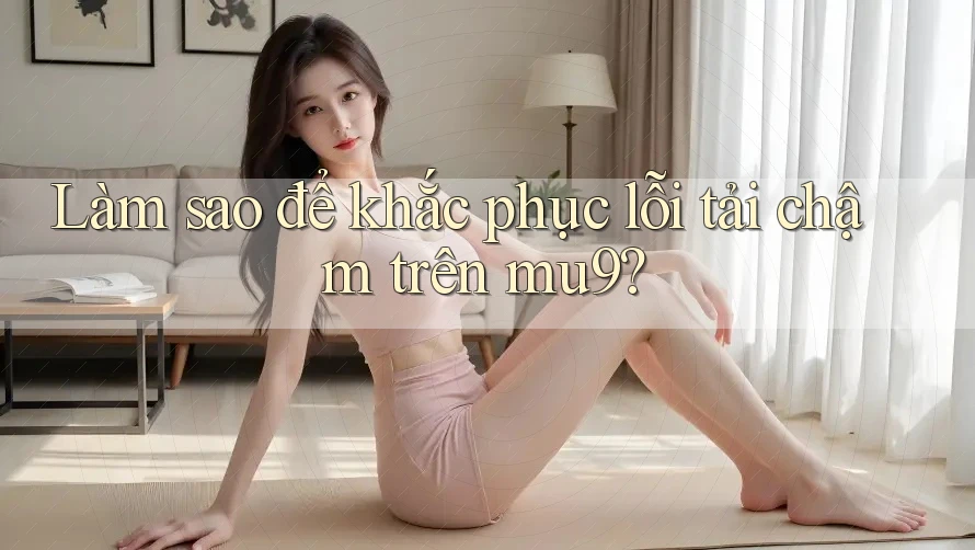 Làm sao để khắc phục lỗi tải chậm trên mu9?
