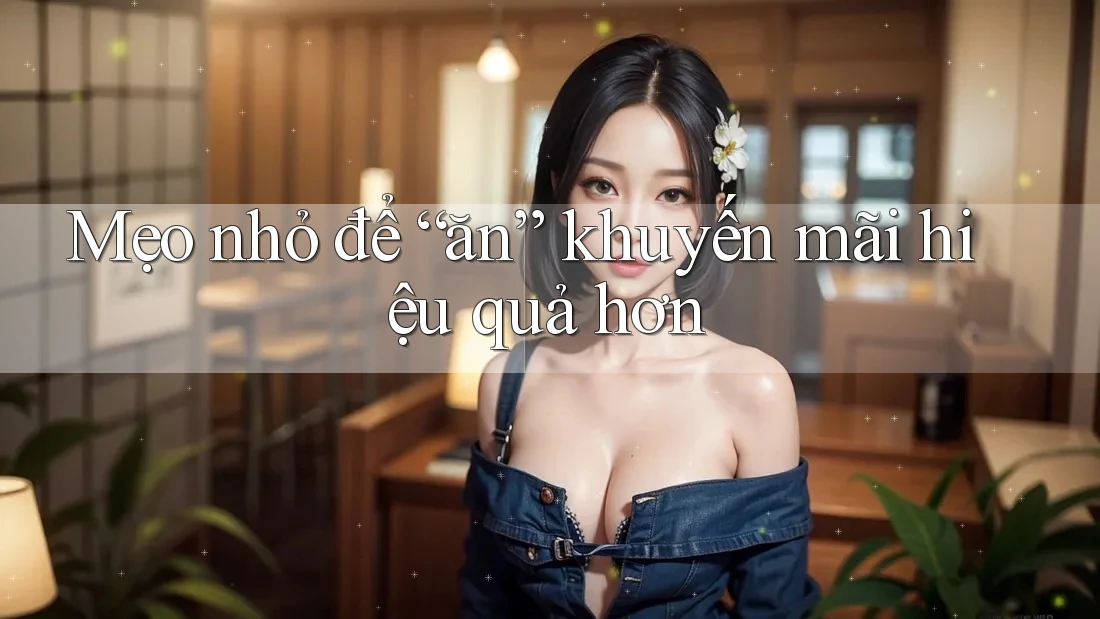 Mẹo nhỏ để “ăn” khuyến mãi hiệu quả hơn