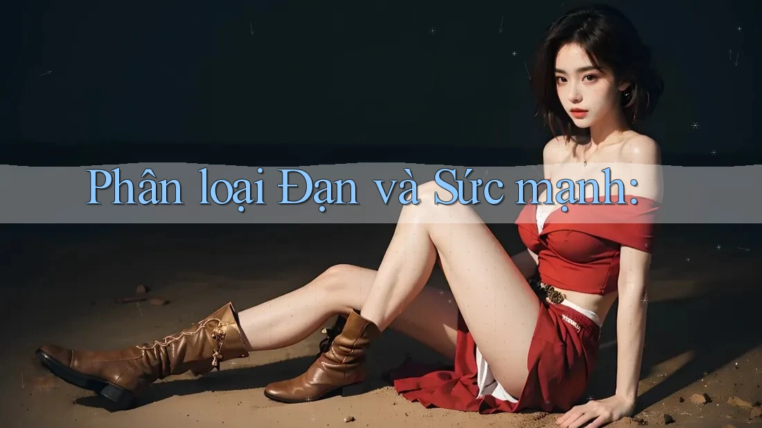 Phân loại Đạn và Sức mạnh: