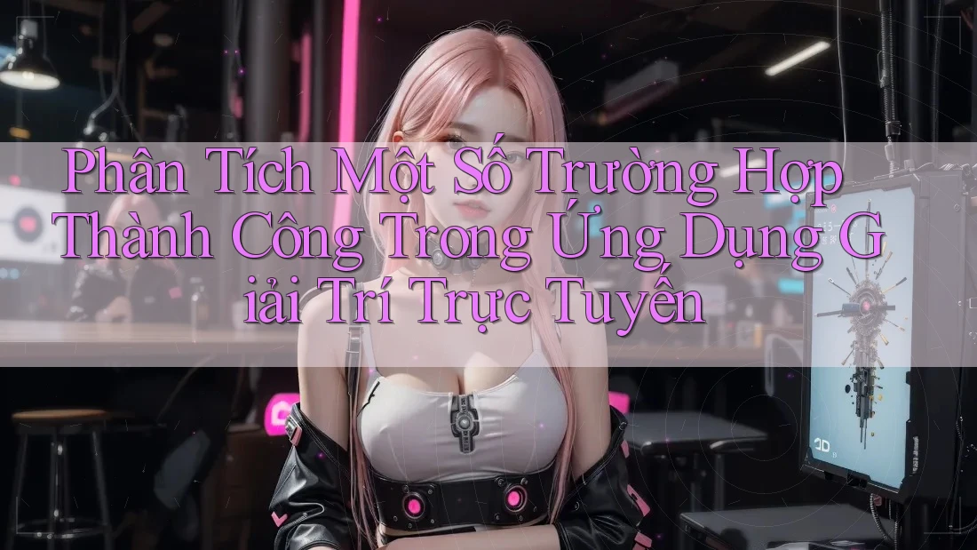 Phân Tích Một Số Trường Hợp Thành Công Trong Ứng Dụng Giải Trí Trực Tuyến