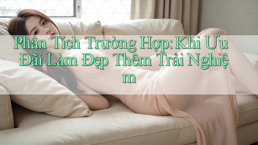 Phân Tích Trường Hợp: Khi Ưu Đãi Làm Đẹp Thêm Trải Nghiệm