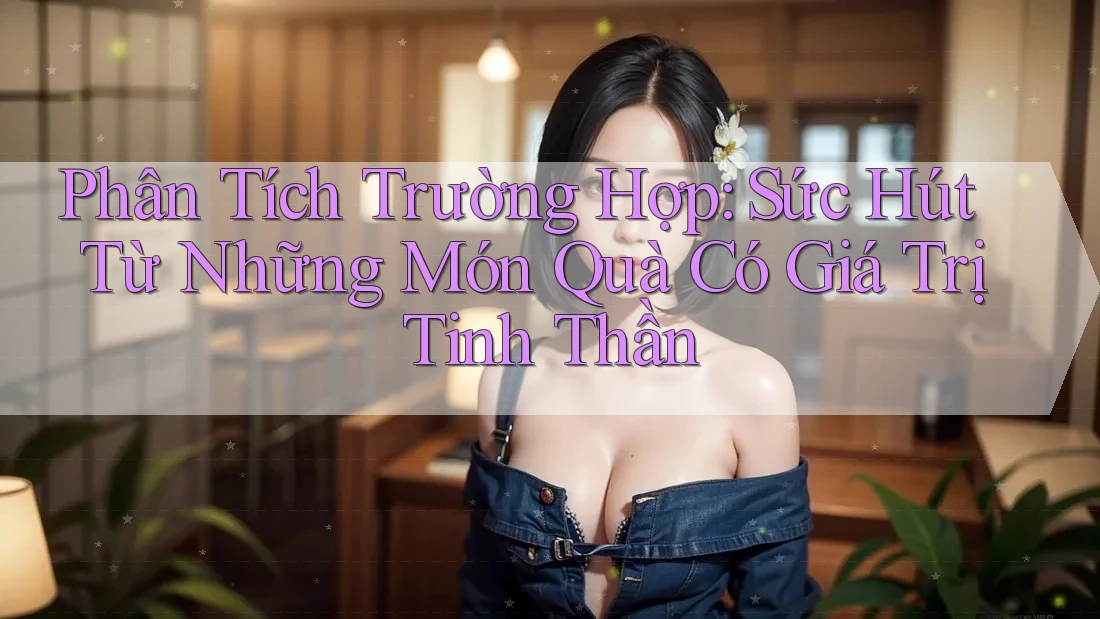 Phân Tích Trường Hợp: Sức Hút Từ Những Món Quà Có Giá Trị Tinh Thần