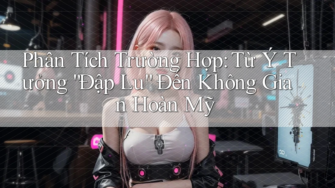 Phân Tích Trường Hợp: Từ Ý Tưởng “Đập Lu” Đến Không Gian Hoàn Mỹ