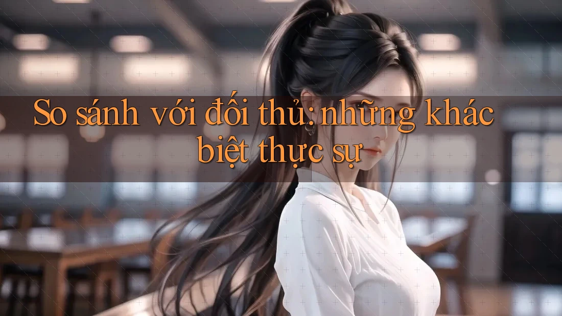 So sánh với đối thủ: những khác biệt thực sự