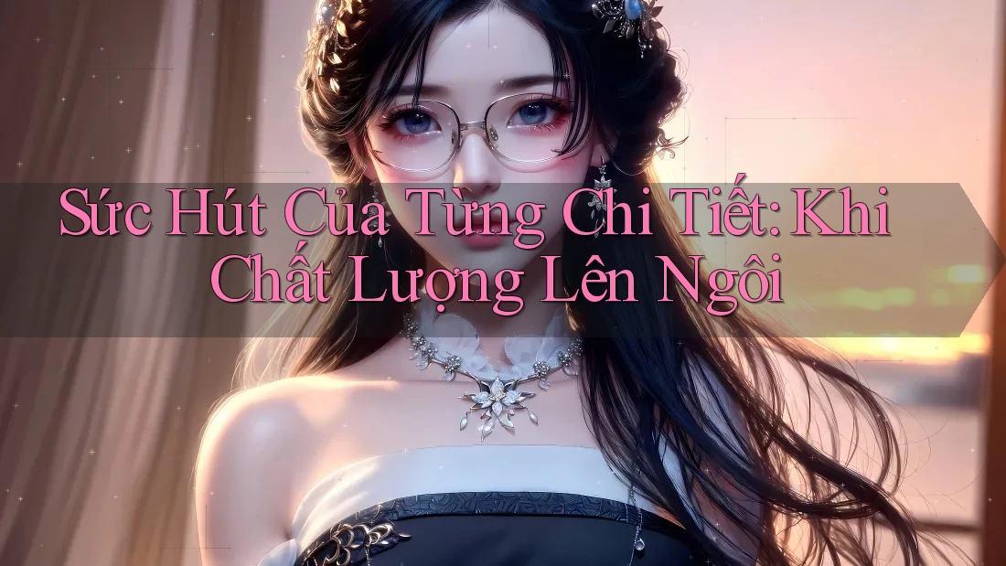 Sức Hút Của Từng Chi Tiết: Khi Chất Lượng Lên Ngôi