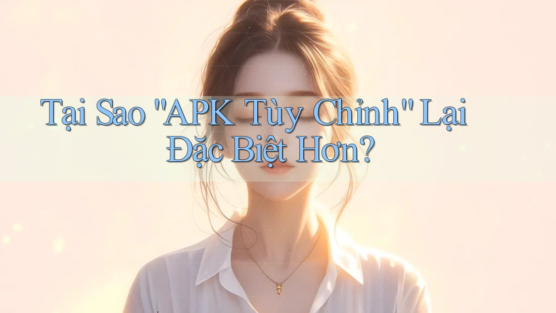 Tại Sao “APK Tùy Chỉnh” Lại Đặc Biệt Hơn?