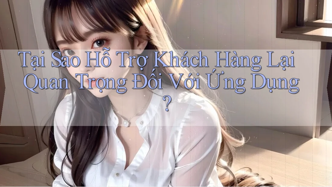 Tại Sao Hỗ Trợ Khách Hàng Lại Quan Trọng Đối Với Ứng Dụng?