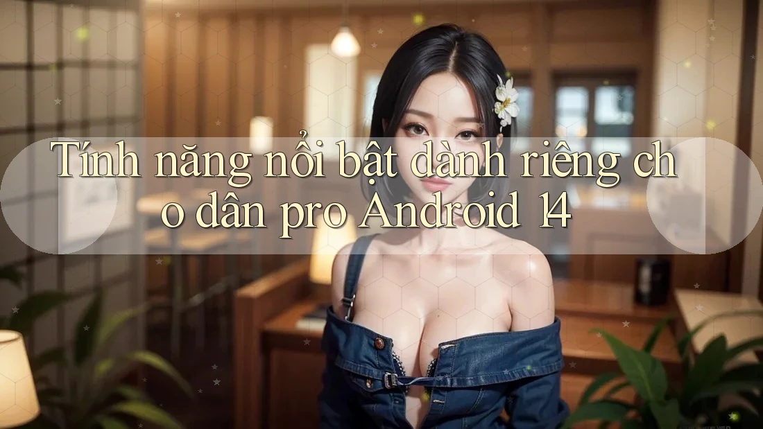 Tính năng nổi bật dành riêng cho dân pro Android 14 Tính năng nổi bật dành riêng cho dân pro Android 14