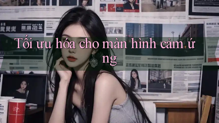 Tối ưu hóa cho màn hình cảm ứng Tối ưu hóa cho màn hình cảm ứng