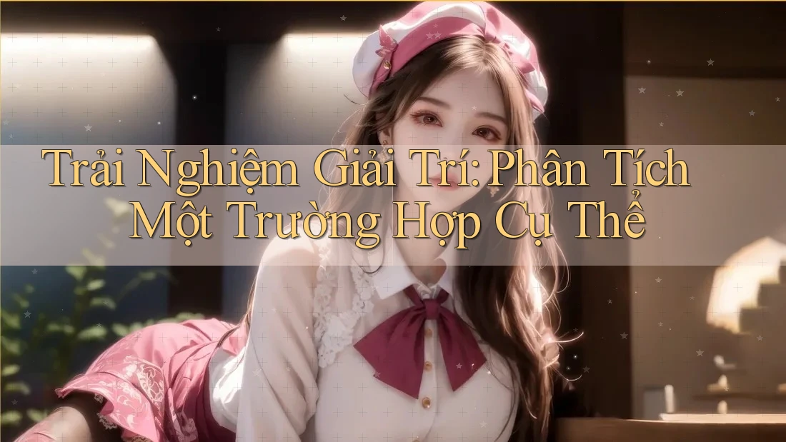 Trải Nghiệm Giải Trí: Phân Tích Một Trường Hợp Cụ Thể