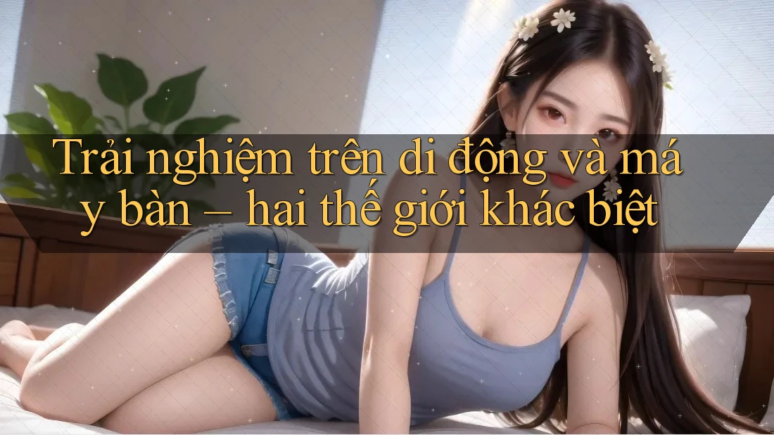 Trải nghiệm trên di động và máy bàn – hai thế giới khác biệt