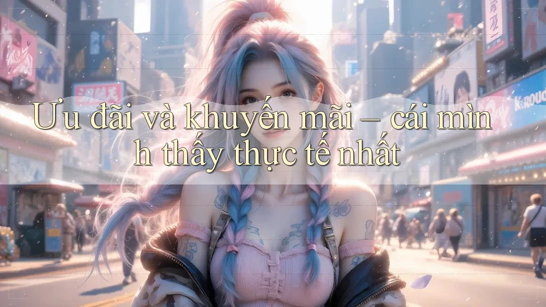 Ưu đãi và khuyến mãi – cái mình thấy thực tế nhất