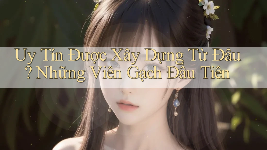 Uy Tín Được Xây Dựng Từ Đâu? Những Viên Gạch Đầu Tiên